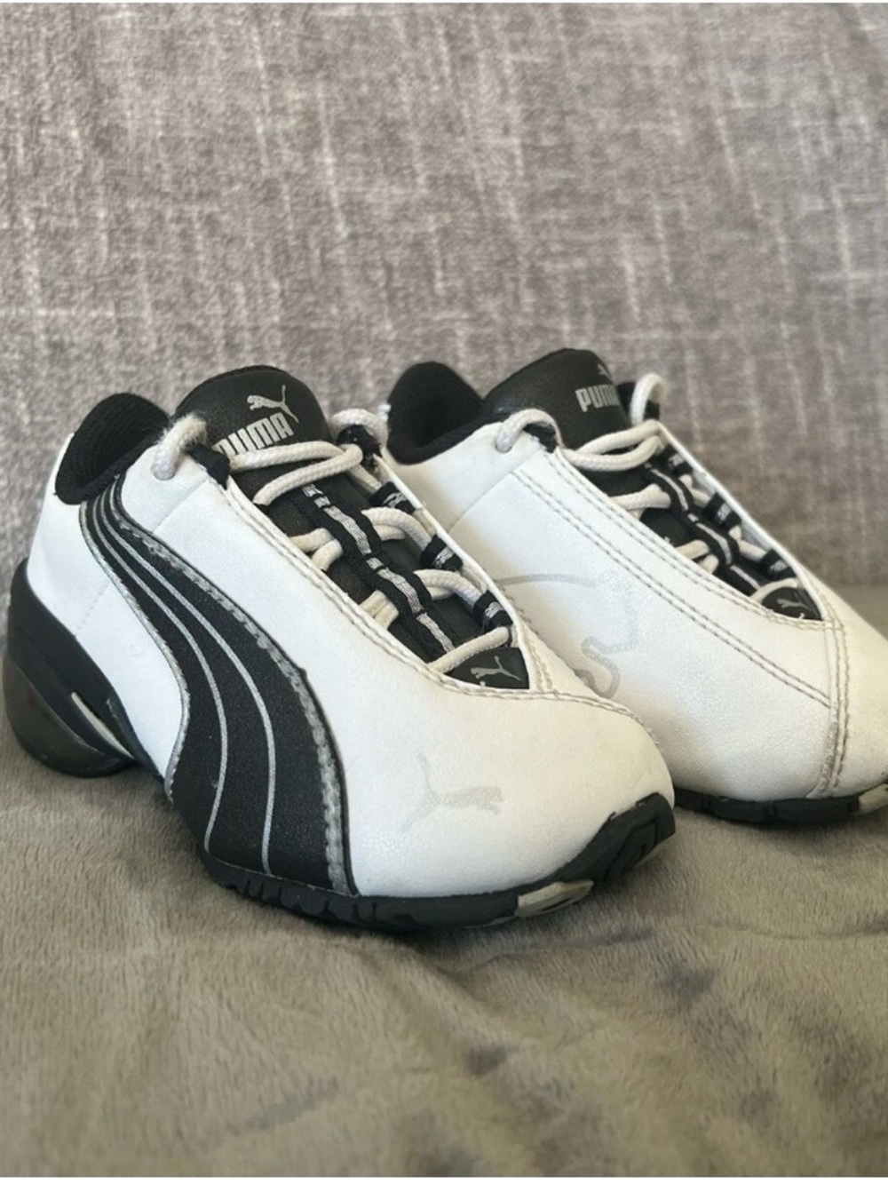 PUMA Baby/Toddler Leather Shoes Sz 3 Old School!!!